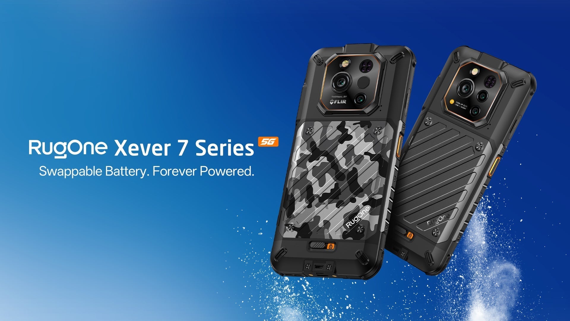 RugOne Unveils Xever 7 Series: The Swappable Battery and OIS Camera Rugged Phone