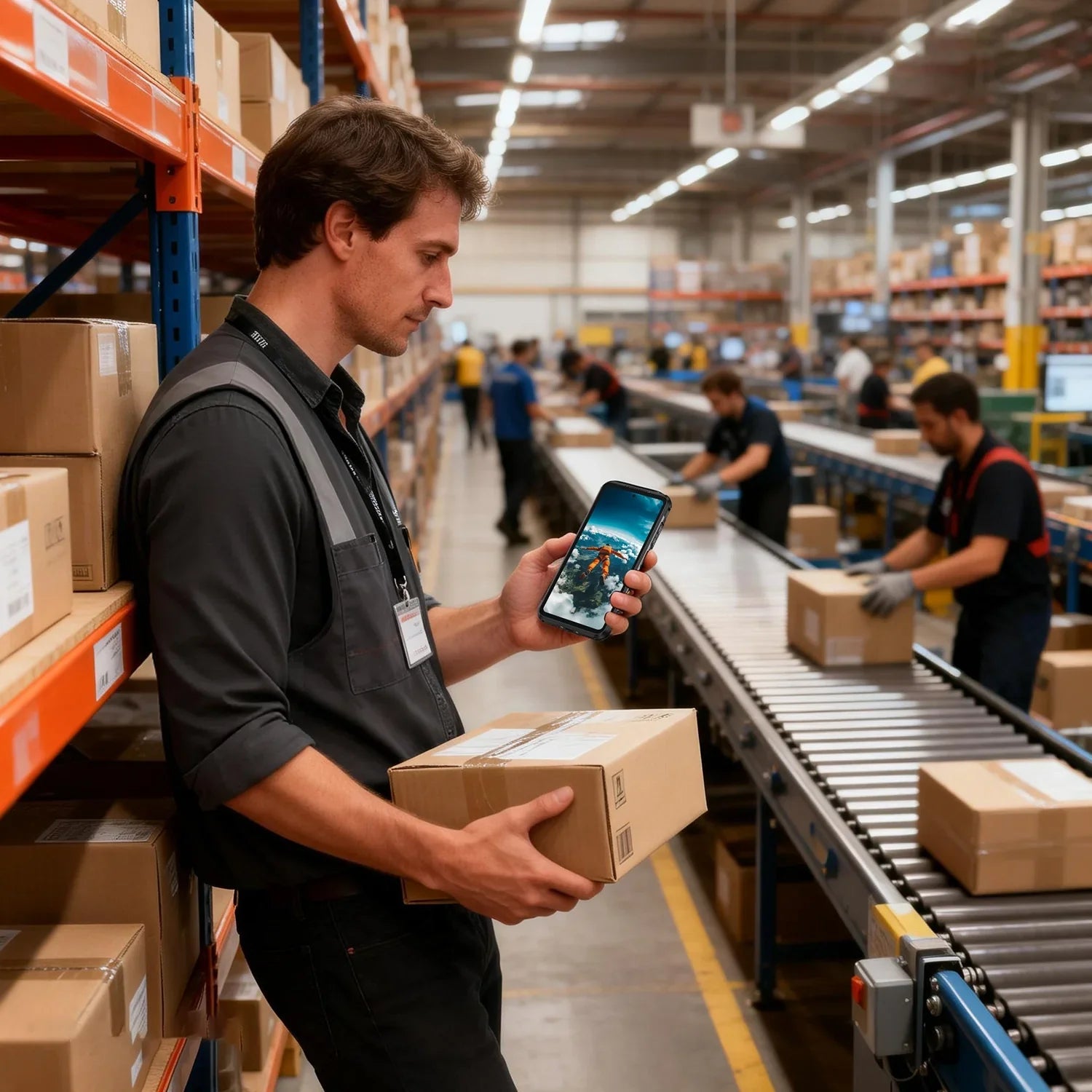 Rugged Phones in Logistics & Delivery: Why Your Fleet Needs "Engineering-Grade" Gear