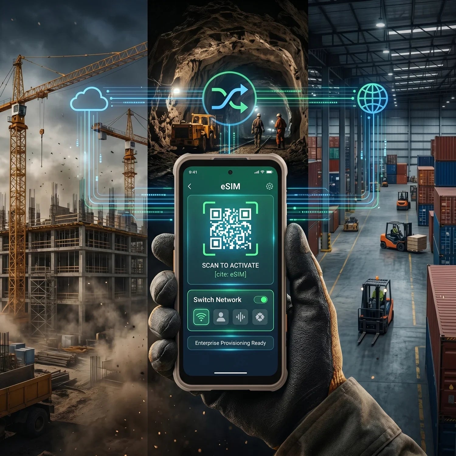 Why eSIM Is a Game-Changer for Rugged Phones in Field and Outdoor Work Environments