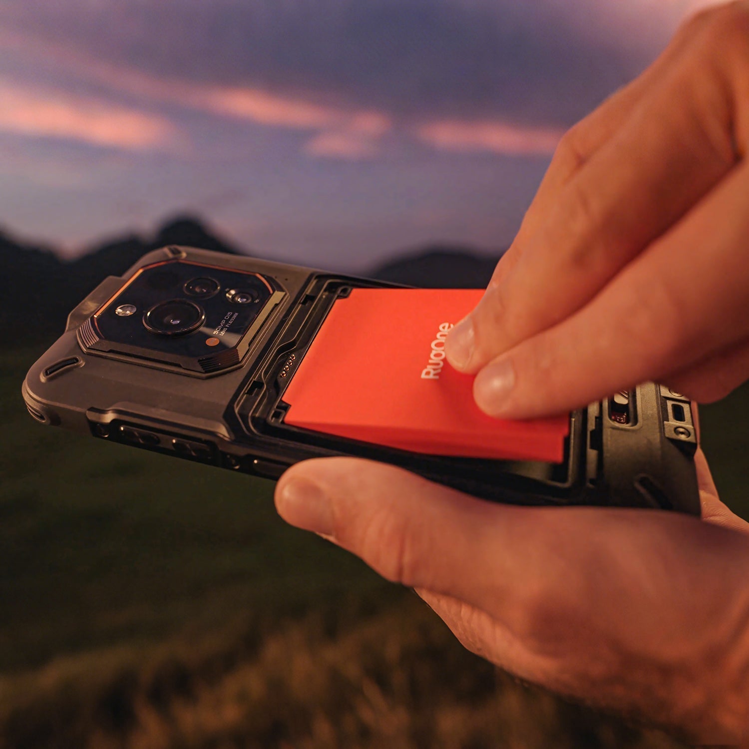 Trailer for RugOne's First Outdoor Phone with Swappable Battery