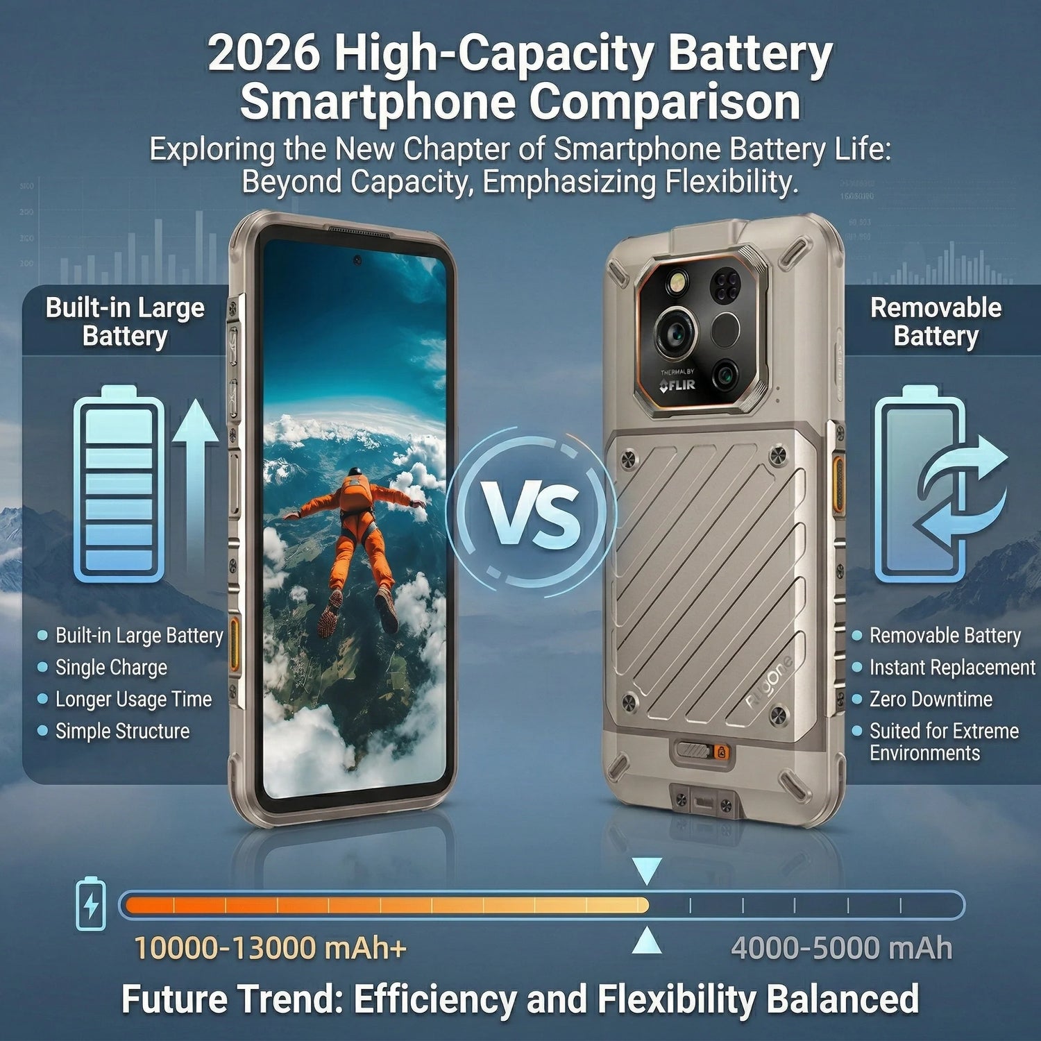 High-Capacity Battery Smartphones Compared (2026): Which Lasts the Longest?