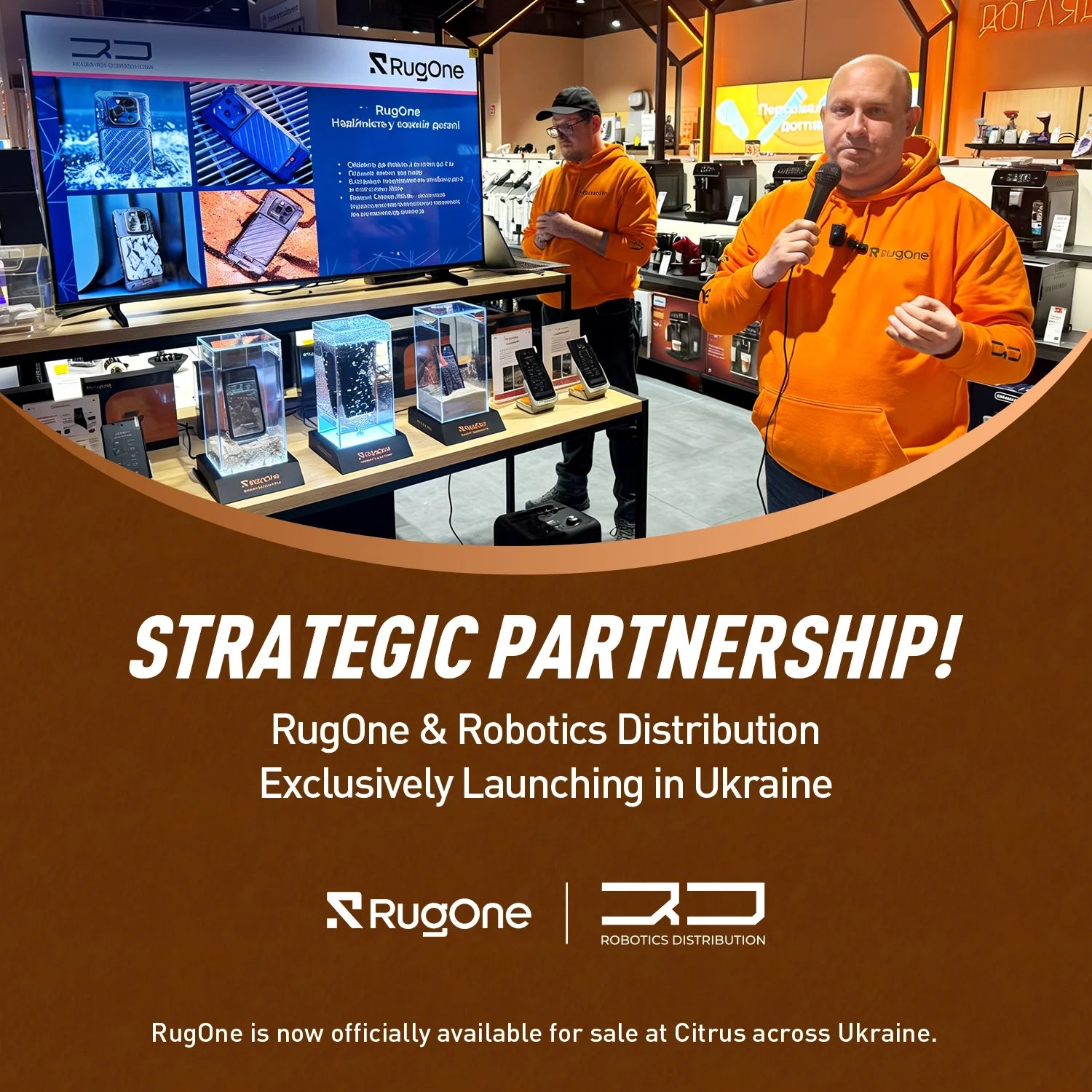 RugOne & Robotics Distribution Partner to Launch Sales in Ukraine