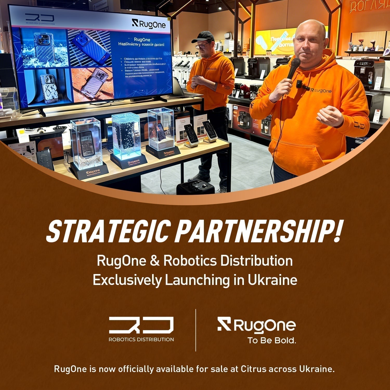 RugOne & Robotics Distribution Partner to Launch Sales in Ukraine
